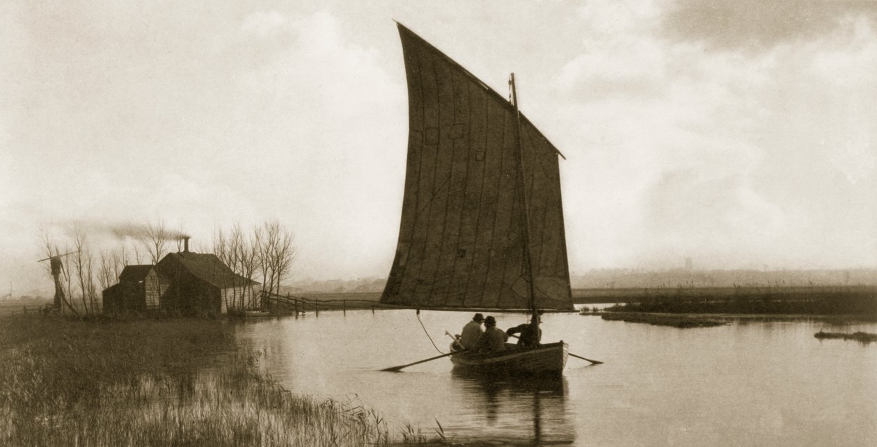 The Old Order and the New, Life and Landscape on the Norfolk Broads, c.1886 by Peter Emerson und Thomas Goodall