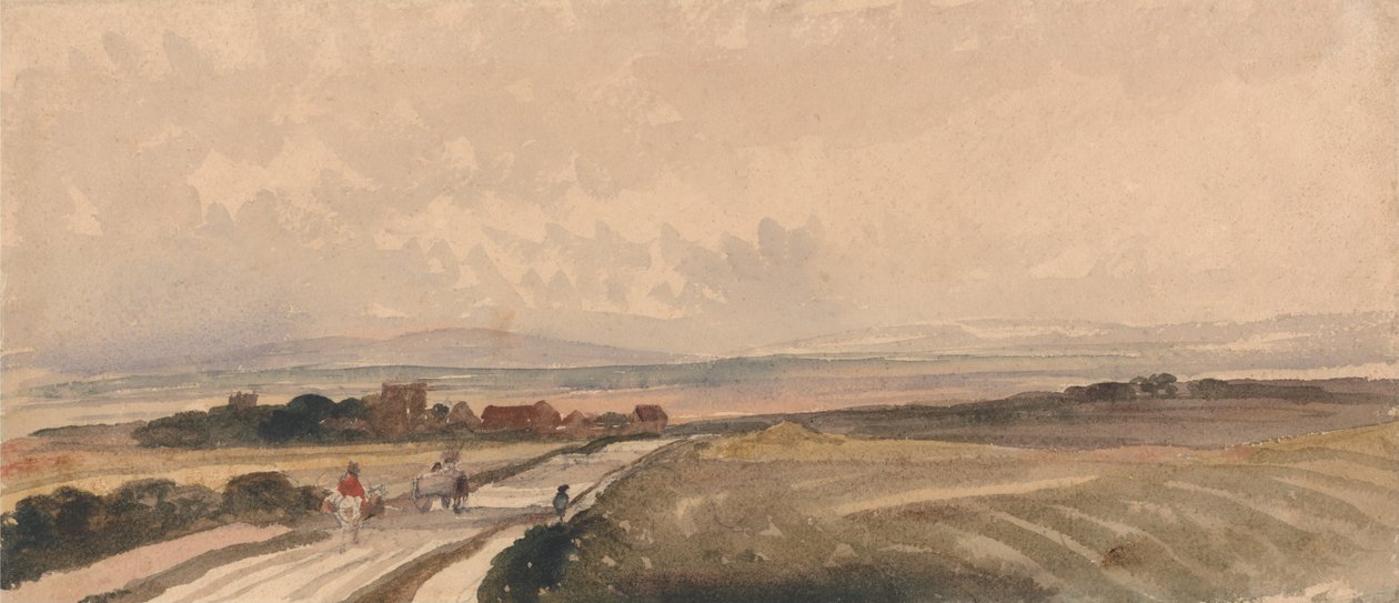 A Yorkshire Road by Peter de Wint