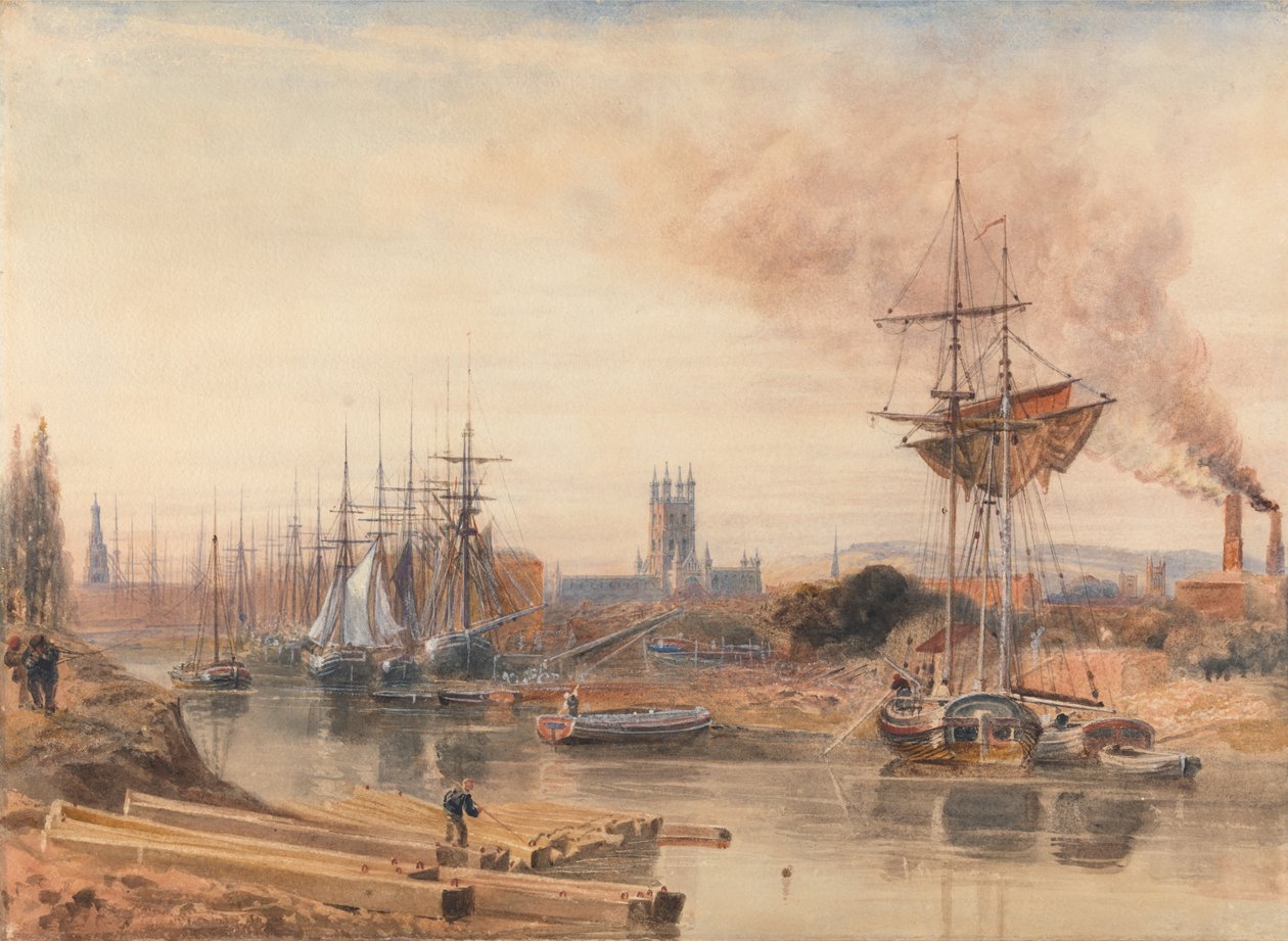 Gloucester by Peter de Wint