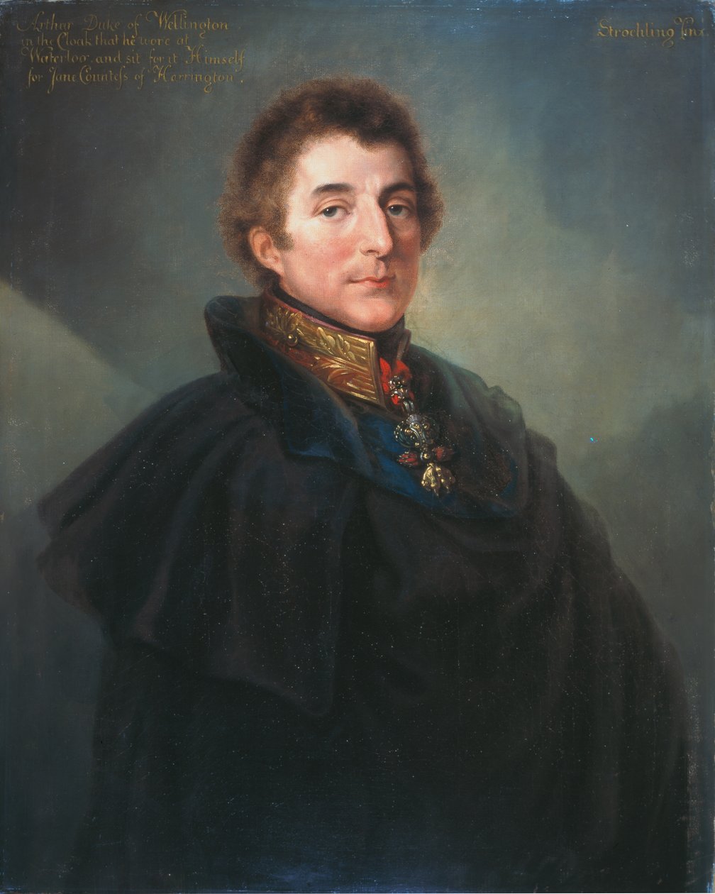 Field Marshal Arthur Wellesley, KG KCB (1769-1852) by Peter Eduard Stroehling
