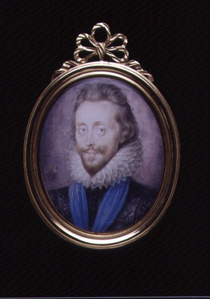 Portrait Miniature of Henry Wriothesley, 3rd Earl of Southampton by Peter Oliver