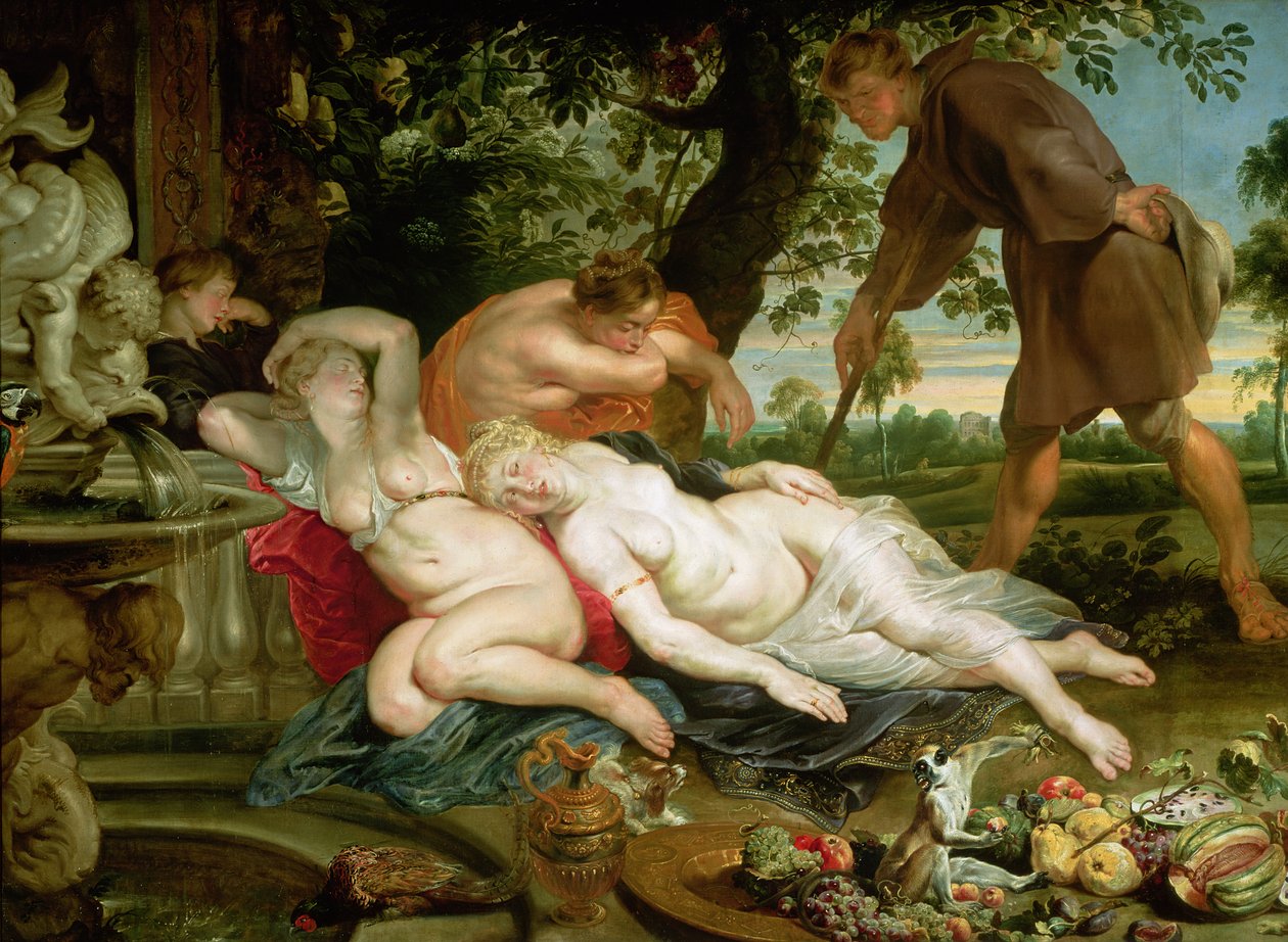Cimon and Iphigenia by Peter Paul Rubens