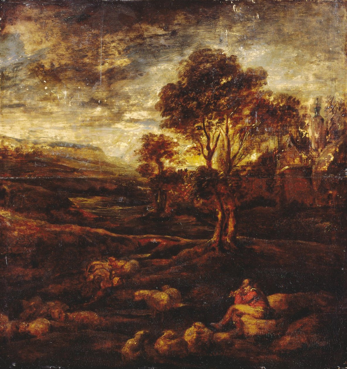 Evening Landscape by Peter Paul Rubens