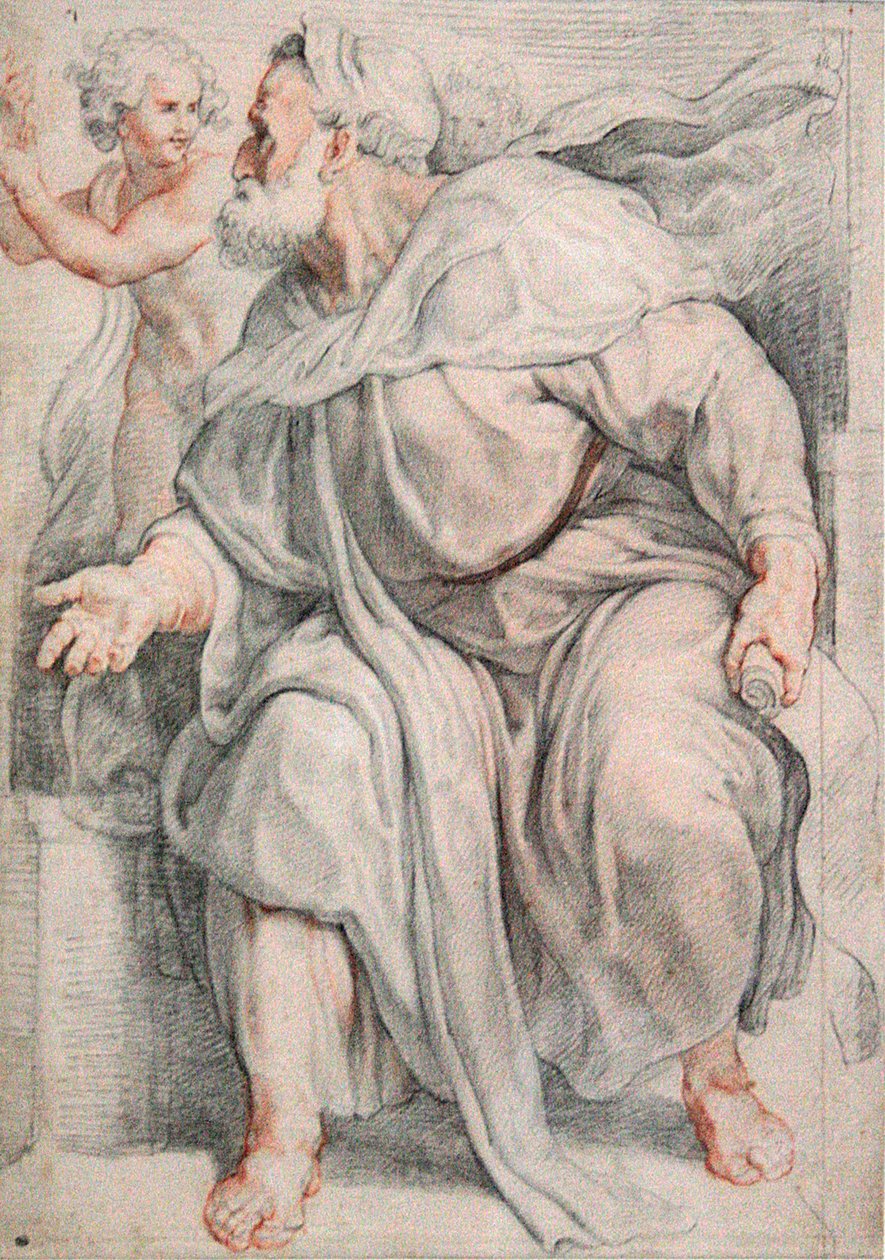 The Prophet Ezekiel by Peter Paul Rubens