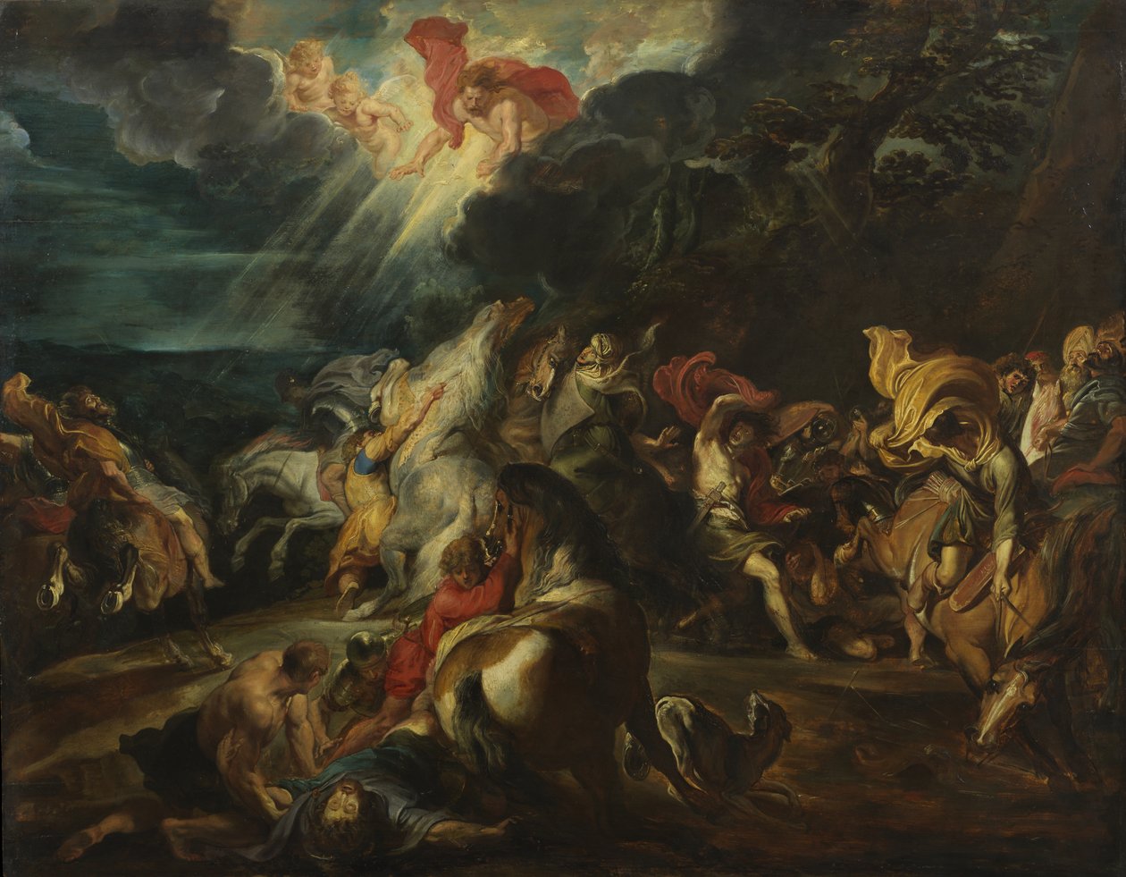 The Conversion of St. Paul by Peter Paul Rubens