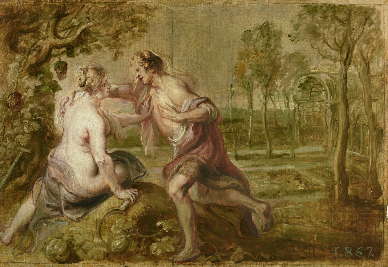 Vertumnus and Pomona by Peter Paul Rubens