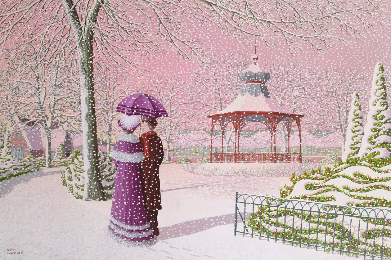 Walking in the Snow by Peter Szumowski