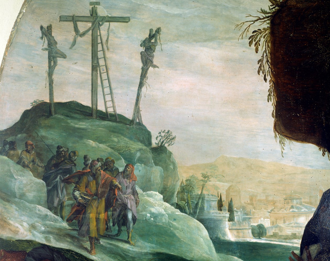 Calvary (detail) by Peter (1548 1628) Candid