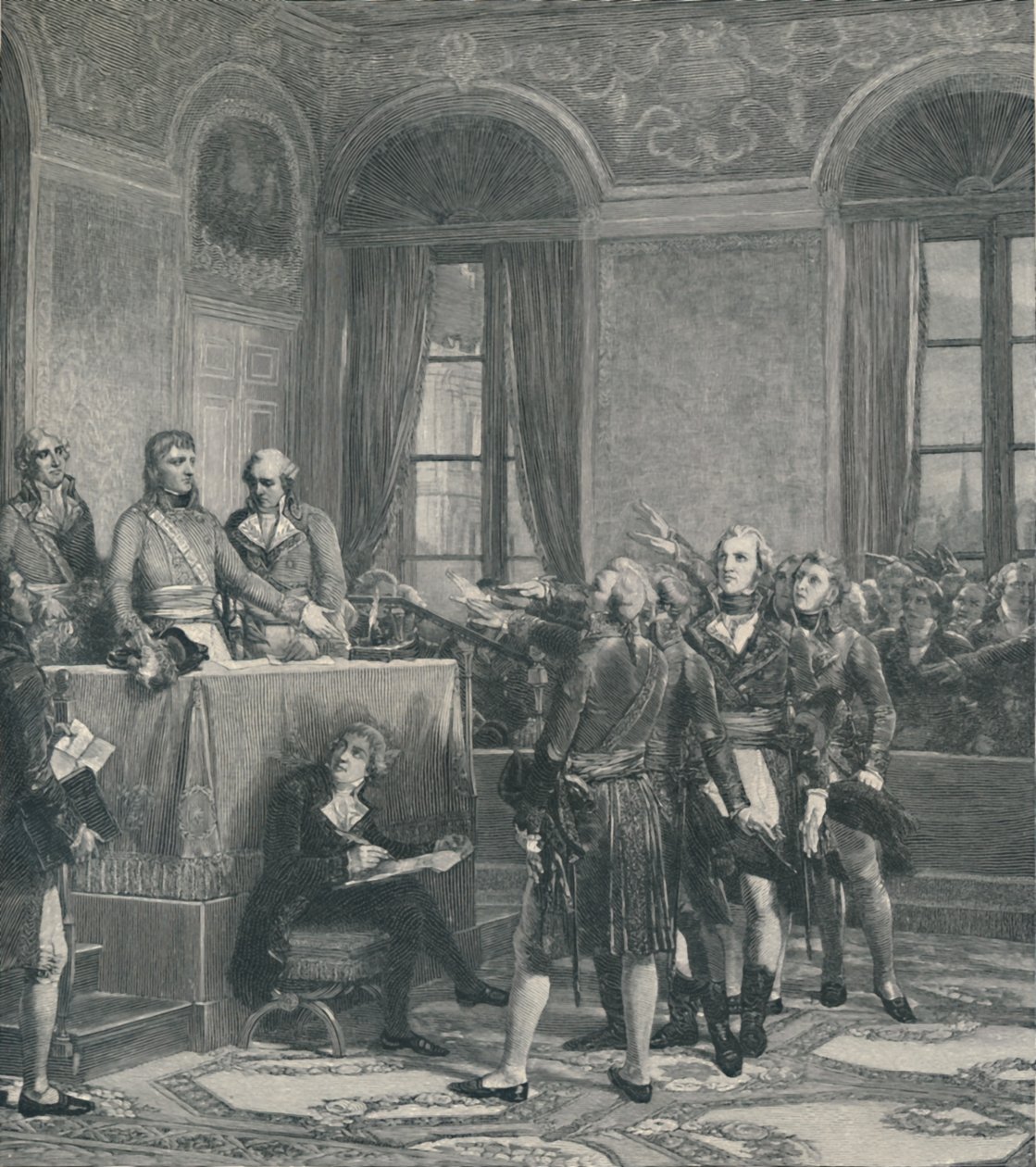 Installation of the Council of State...December 25, 1799 by Peter Aitken