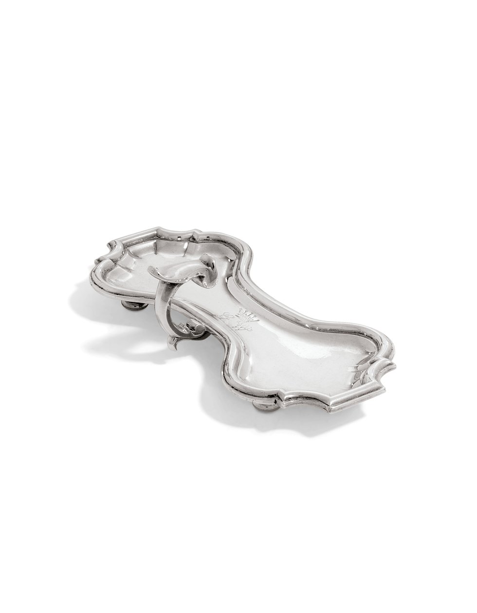 George II snuffer-stand from the Warrington Plate by Peter Archambo