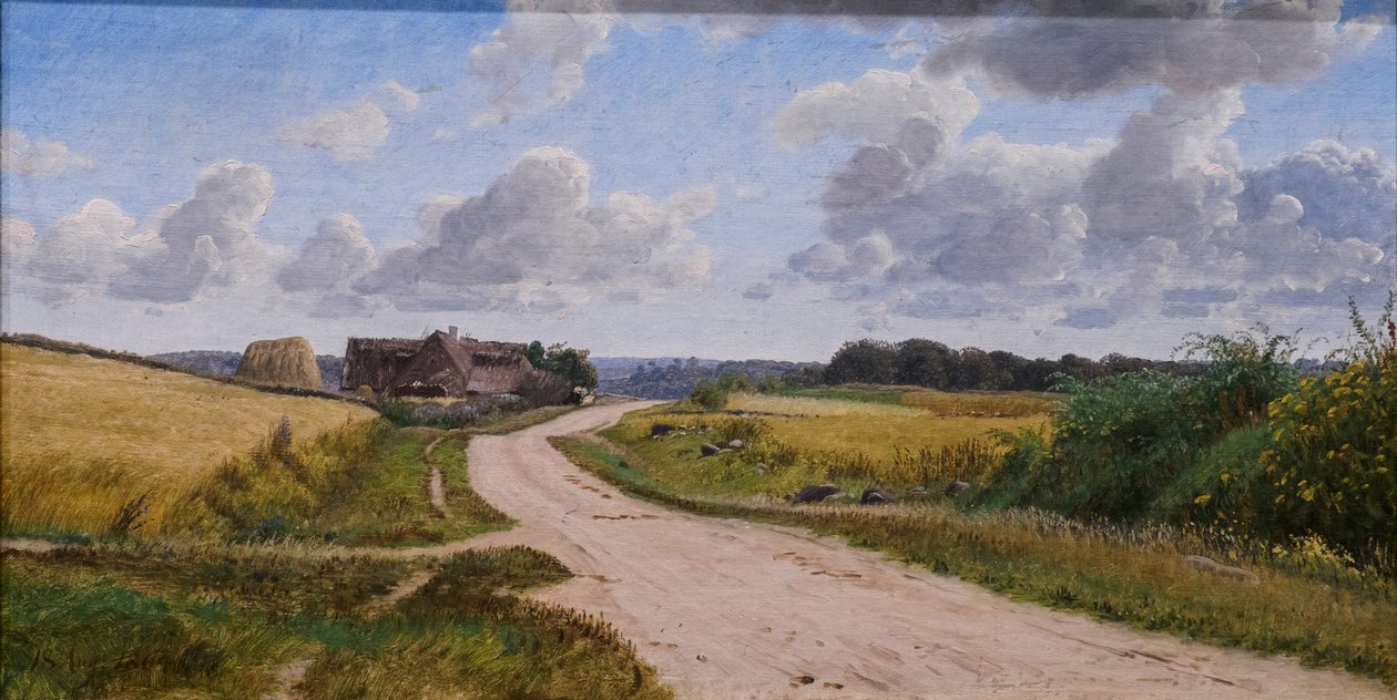 Country Road on Zealand by Peter Christian Skovgaard