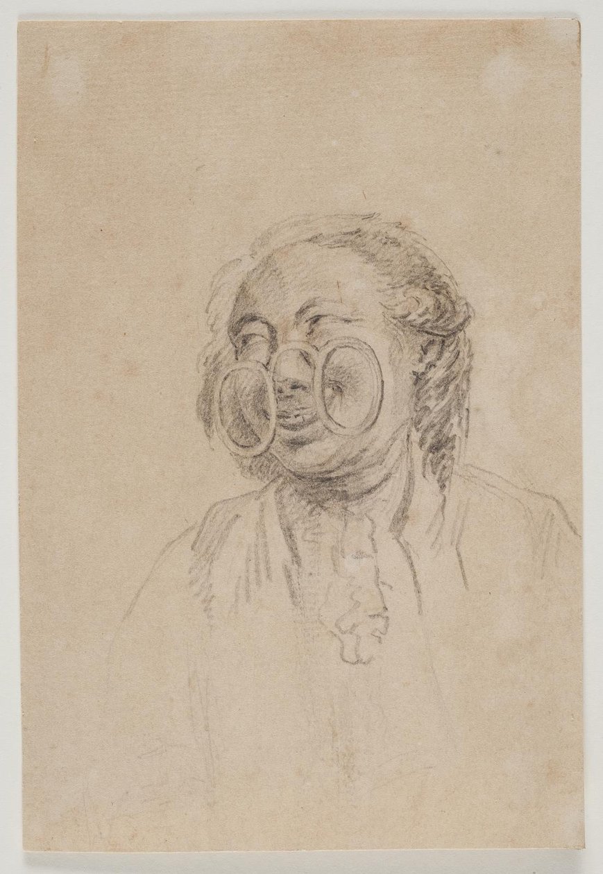 A Man with Glasses. Gert Londemann by Peter Cramer