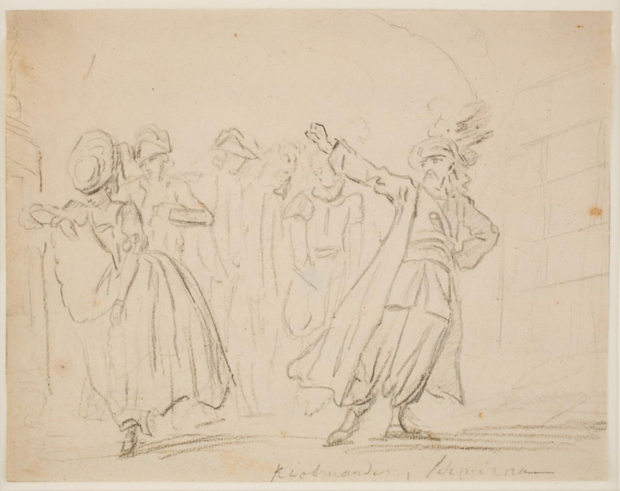 Scene from The Merchant of Smyrna by Peter Cramer