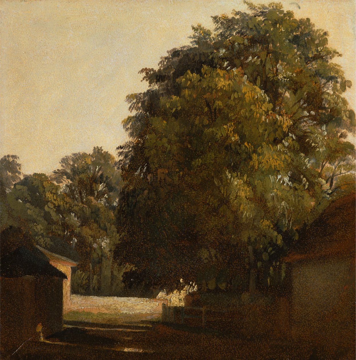 Landscape with Chestnut Tree by Peter DeWint