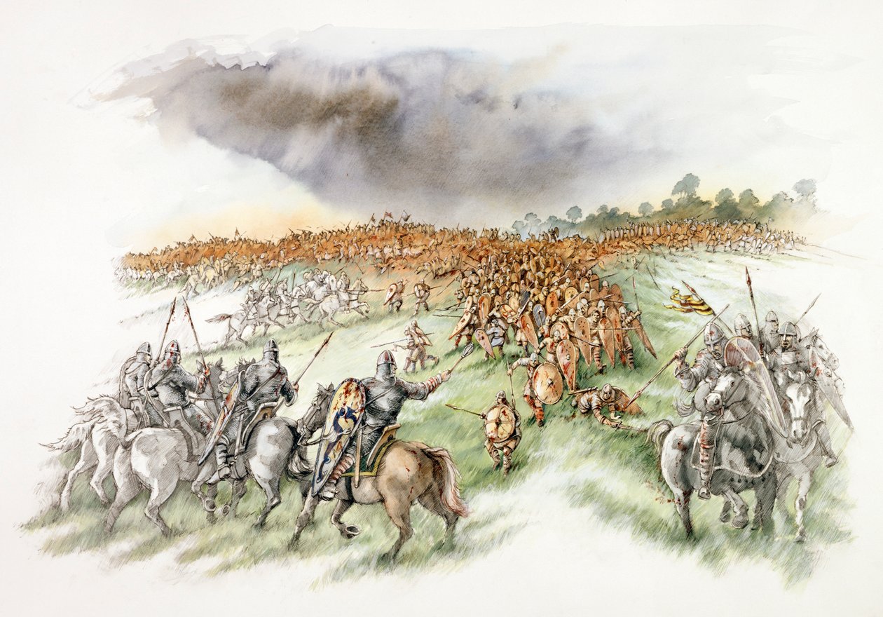 Battle of Hastings, 1066 by Peter Dunn
