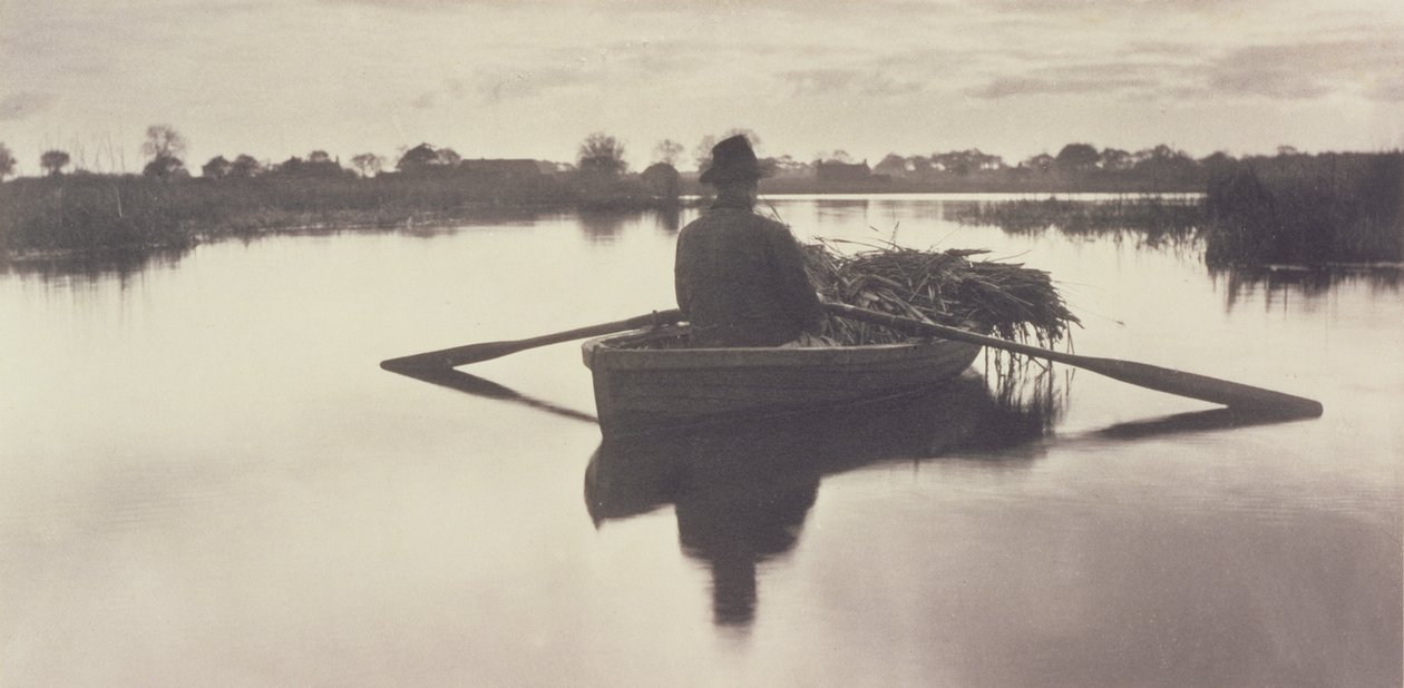 Rowing Home the Schoof-Stuff, Life and Landscape on the Norfolk Broads by Peter Emerson und Thomas Goodall