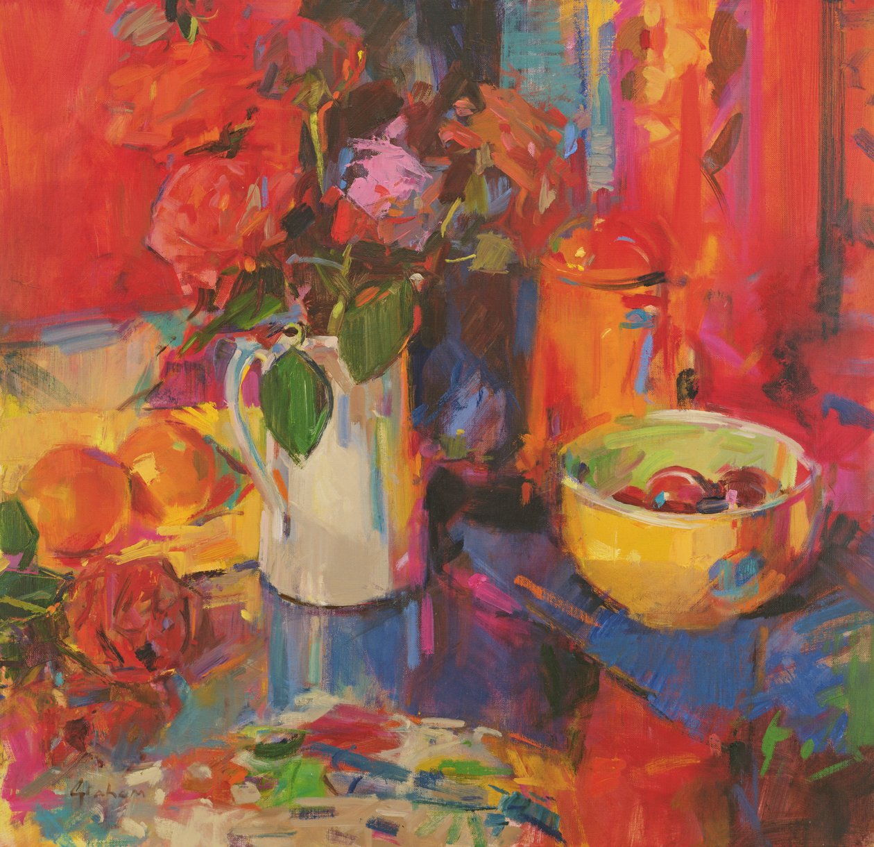 Candy Roses by Peter Graham (Contemporary)