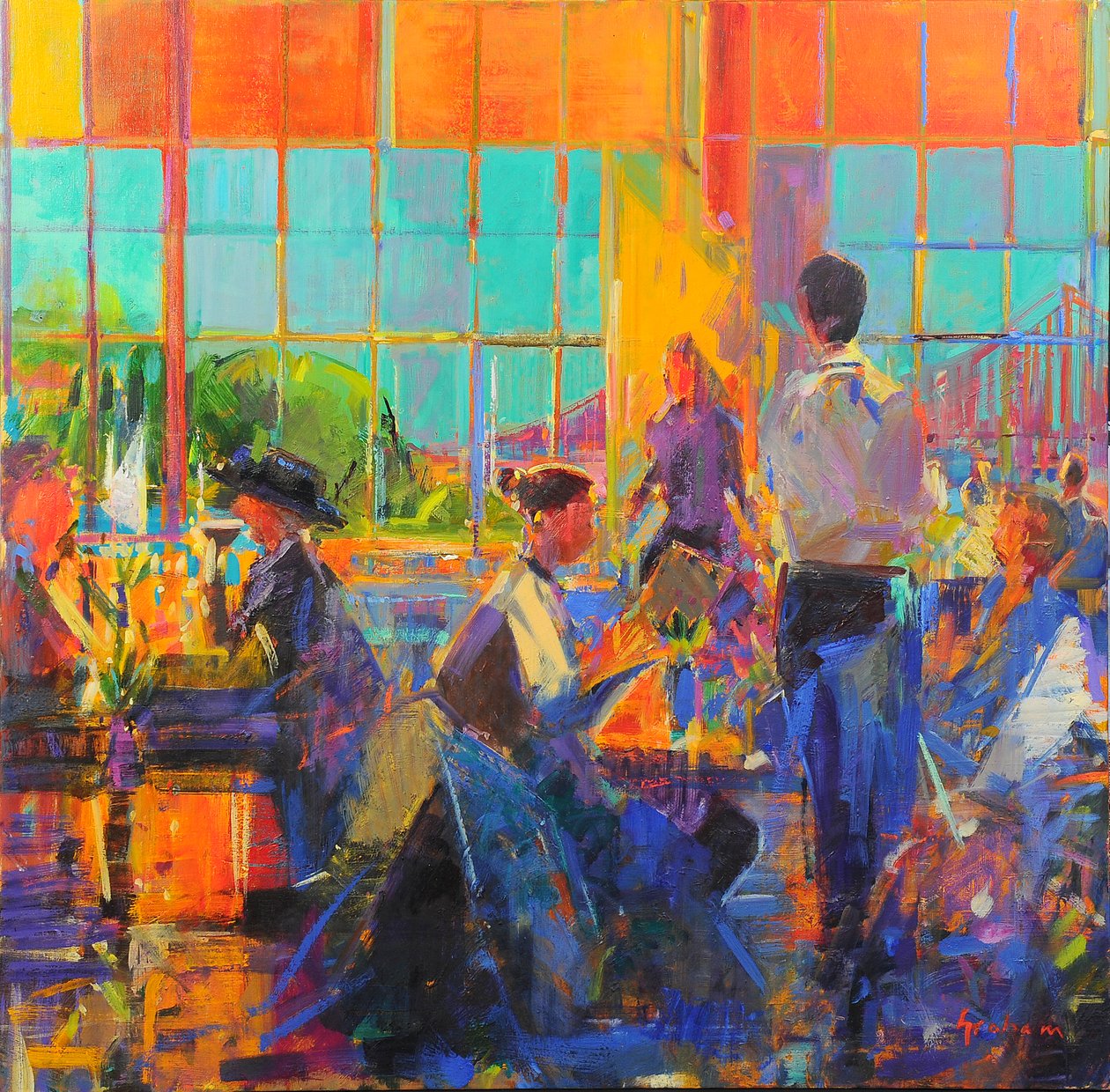 Greens, San Francisco by Peter Graham (Contemporary)