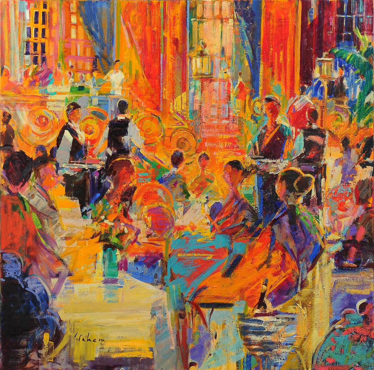 The Waldorf, 2021 by Peter Graham: Premium art reproduction