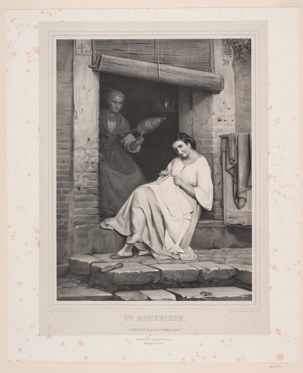 A Roman Woman by Peter Henrik Gemzøe