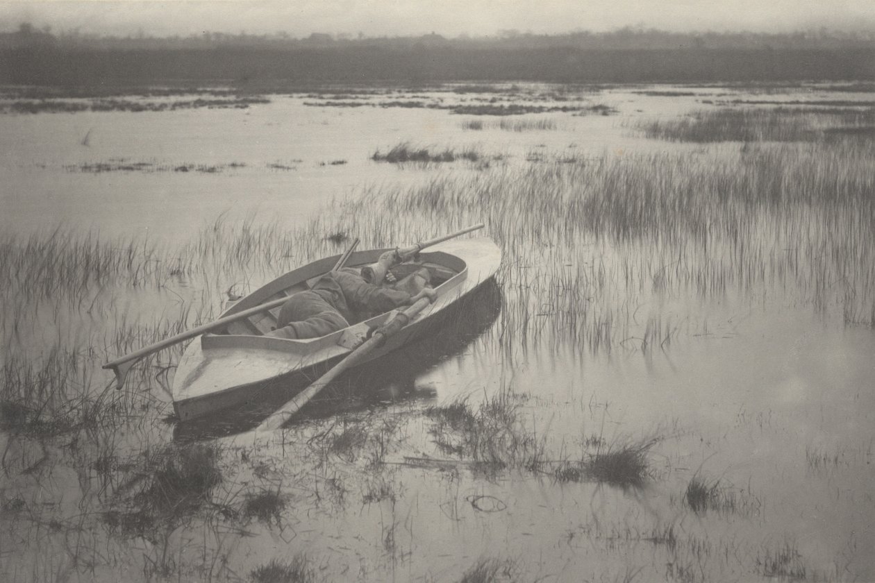 Gunner Working Up to Fowl by Peter Henry Emerson