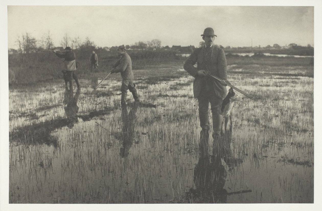 Snipe Shooting by Peter Henry Emerson