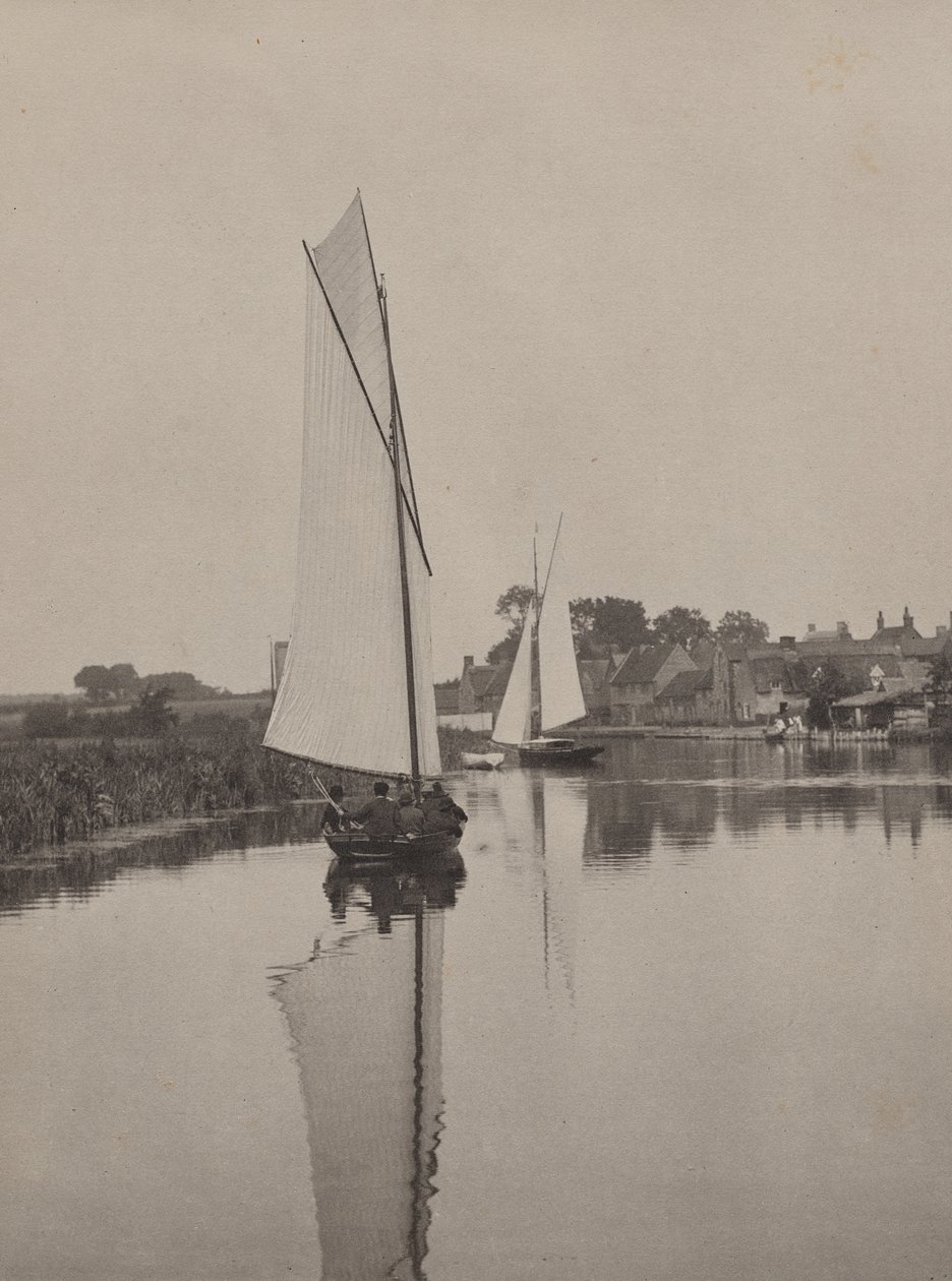 The Village of Horning by Peter Henry Emerson