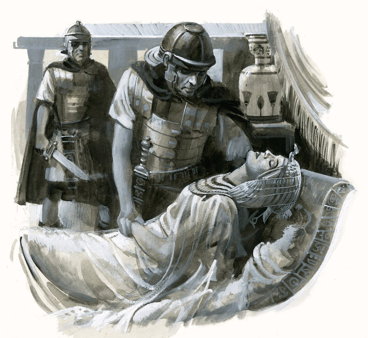 The Death of Cleopatra by Peter Jackson