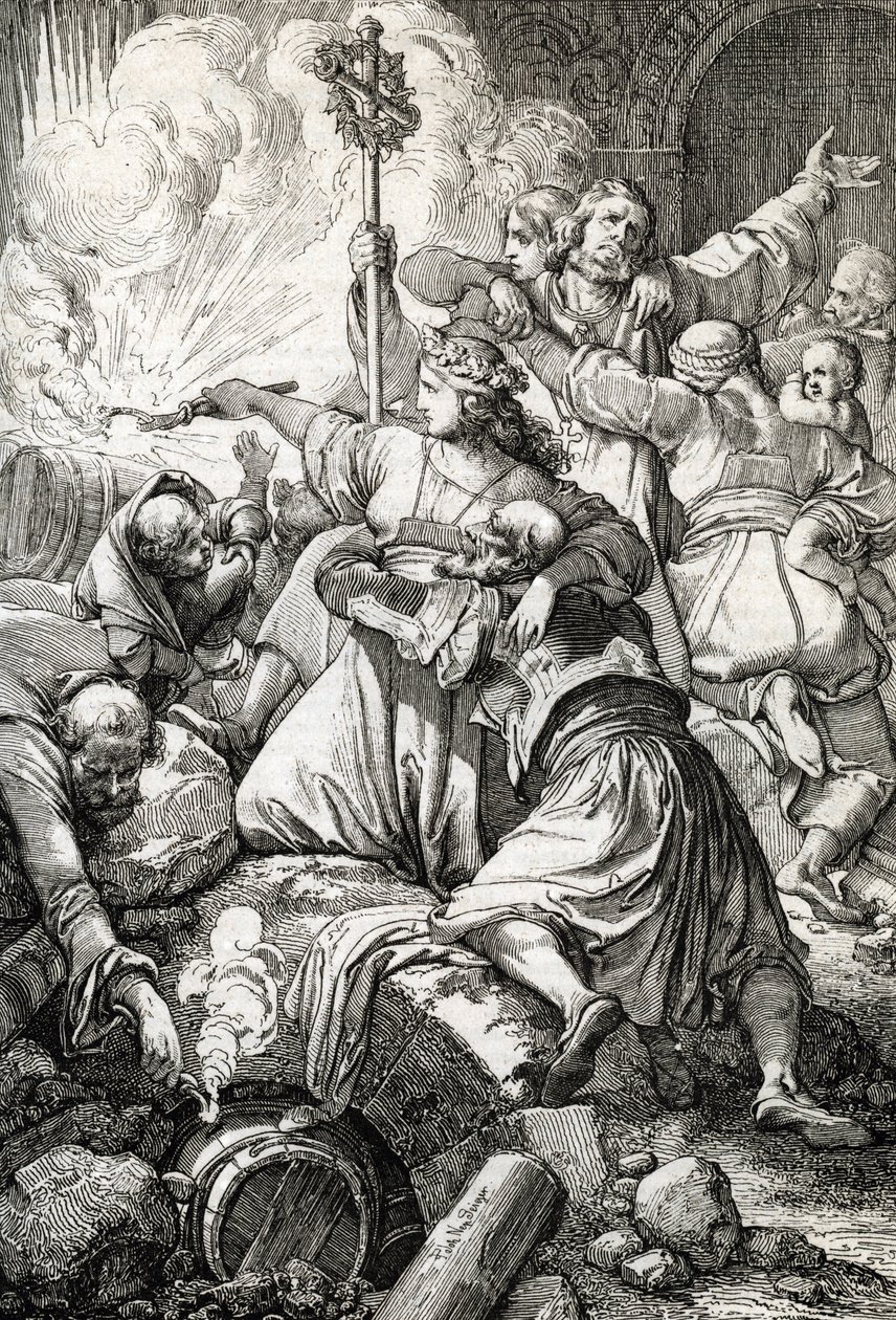 Greek War of Independence: The Third Siege of Missolonghi by Peter Johann Nepomuck Geiger