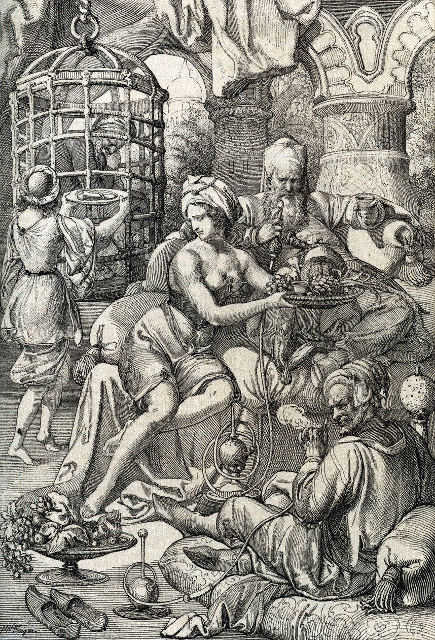 Sultan Bayezid I by Peter Johann Nepomuck Geiger