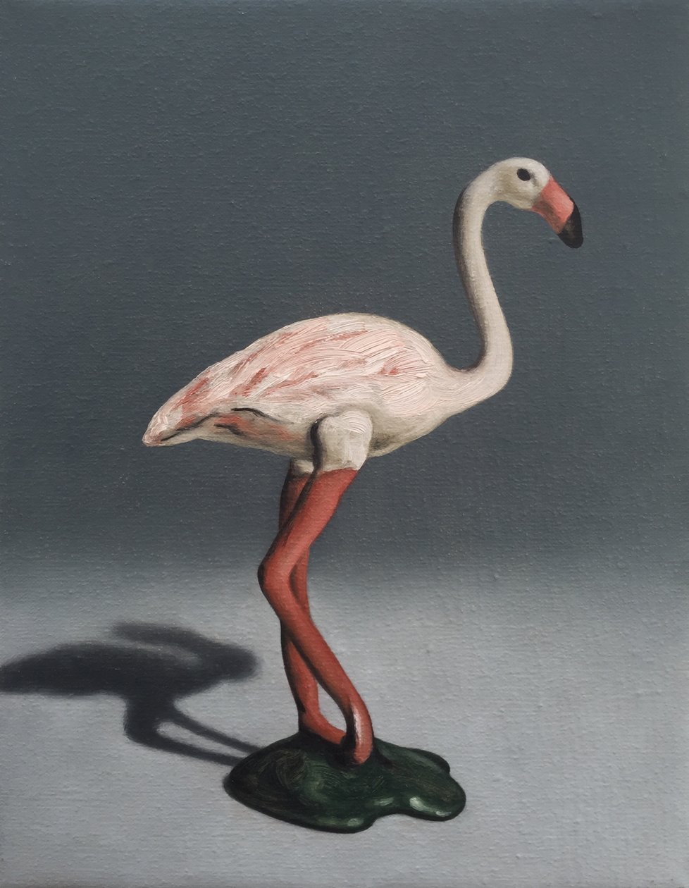 Pink Flamingo, 2014 by Peter Jones