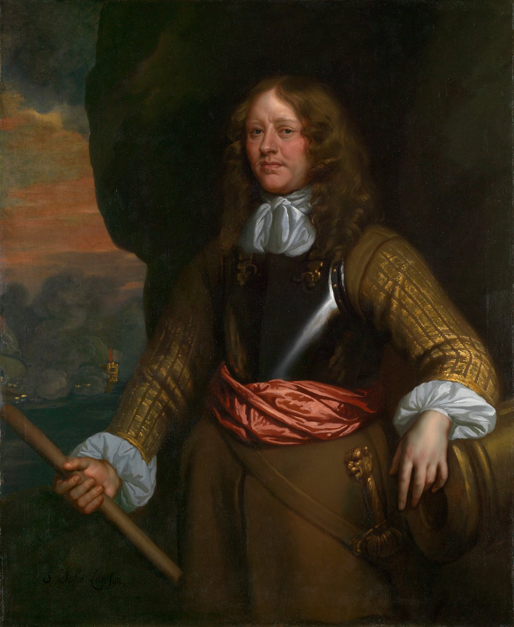 Flagmen of Lowestoft: Admiral Sir John Lawson by Peter Lely