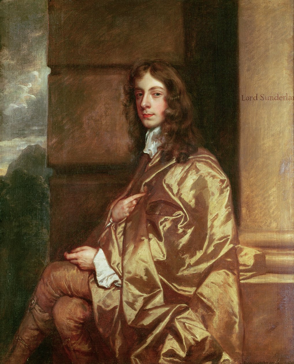 Portrait of Henry Spencer, 1st Earl of Sunderland by Peter Lely