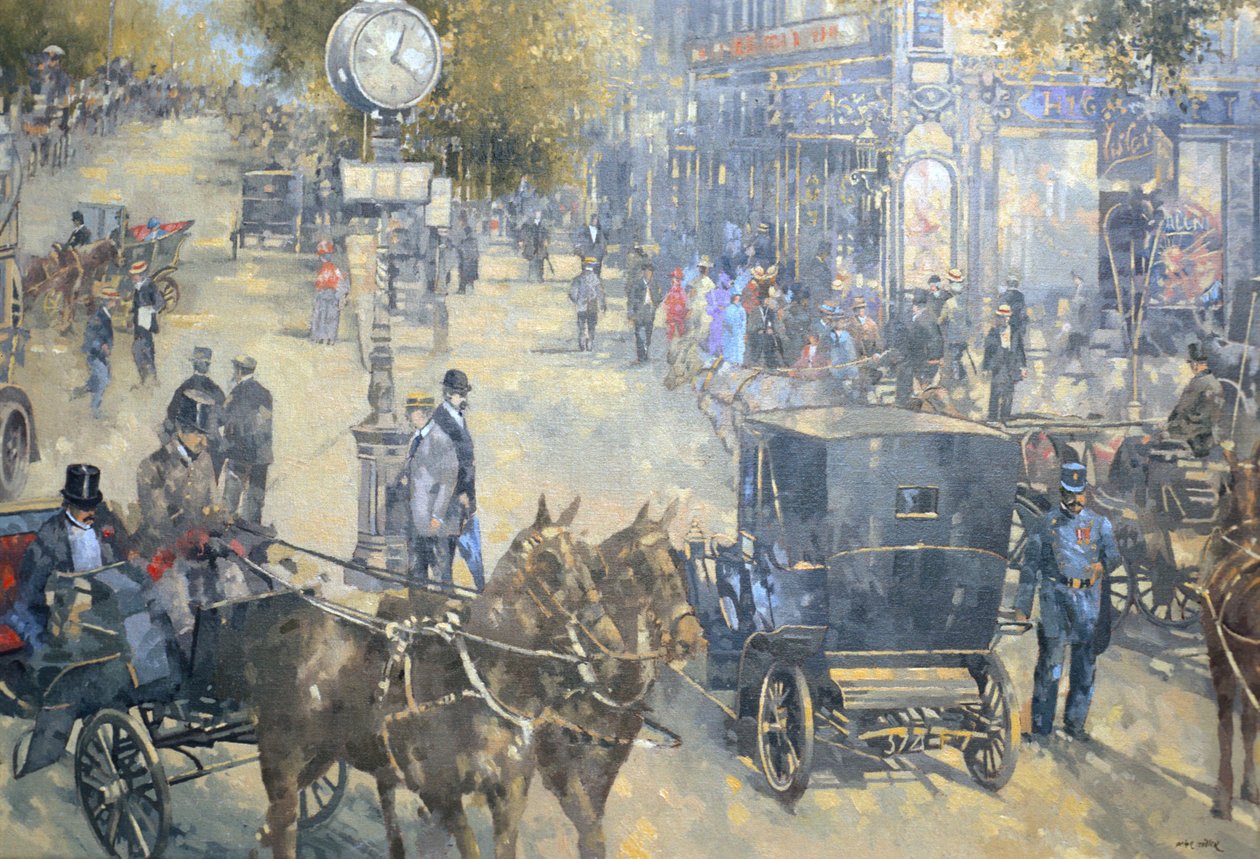 Carrefour Dronot, Intersection, Paris by Peter Miller