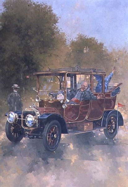 Finish of the Rally by Peter Miller