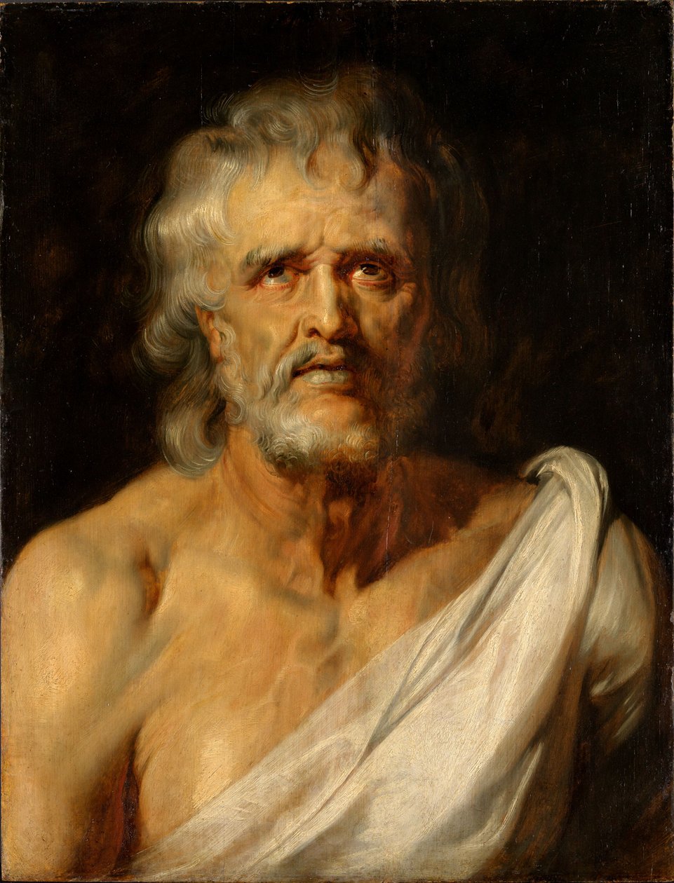 Bust Portrait of the Philosopher Seneca by Peter Paul Rubens
