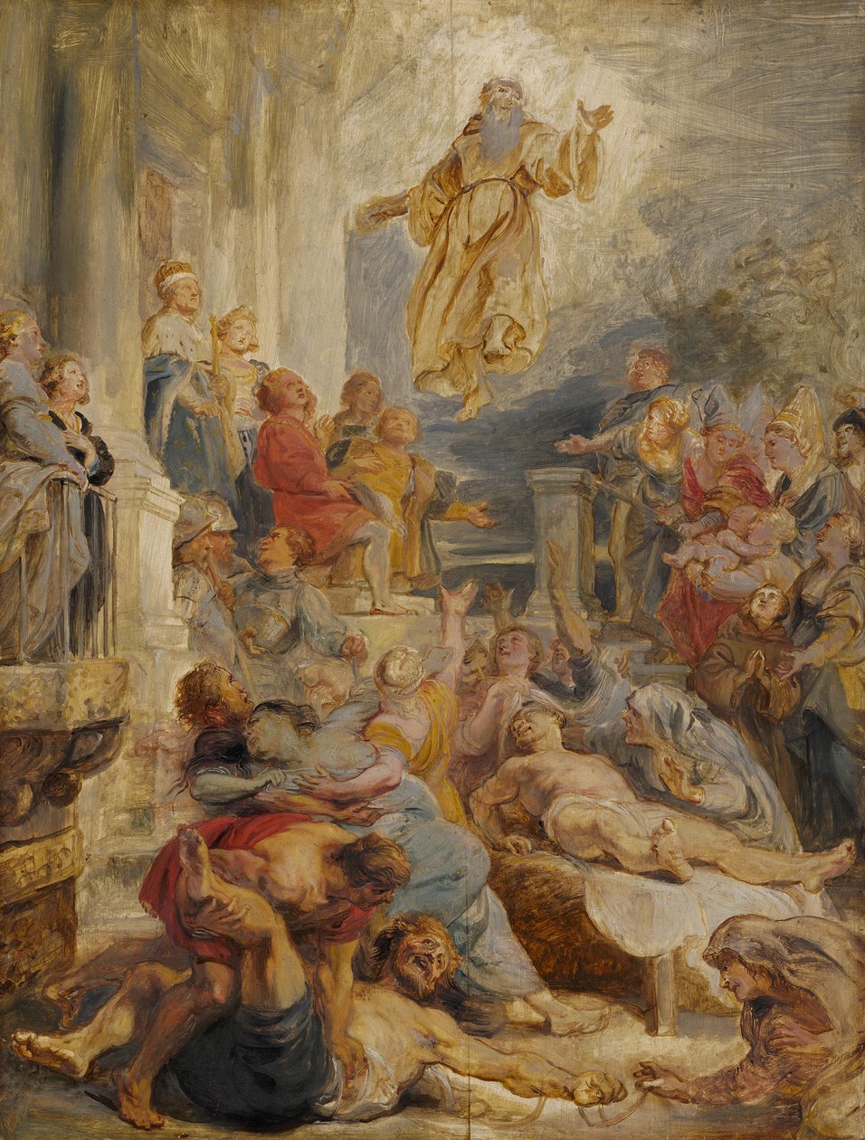 The Miracle of St. Francis of Paola by Peter Paul Rubens