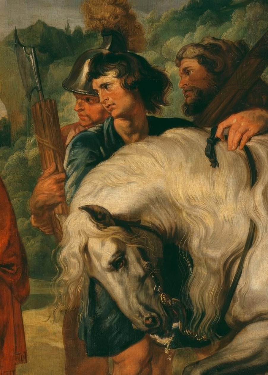 Decius Mus Accepts His Fate by Peter Paul Rubens