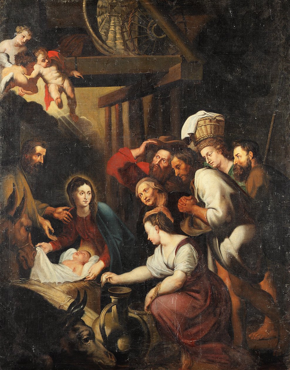 The Adoration of the Shepherds by Peter Paul Rubens
