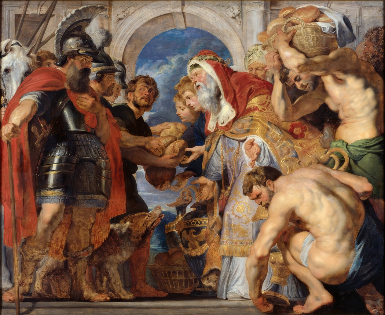 The Meeting of Abraham and Melchizedek by Peter Paul Rubens