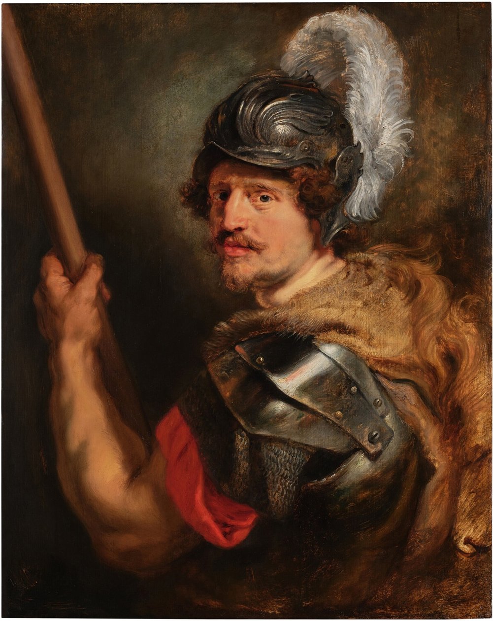 Portrait of a Man as the God Mars by Peter Paul Rubens