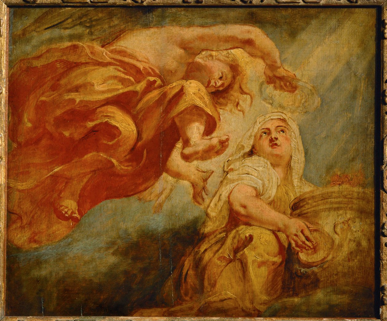 Genius Crowning Religion by Peter Paul Rubens