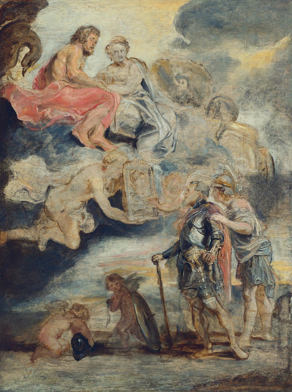 Henry IV Receives the Portrait of Maria de