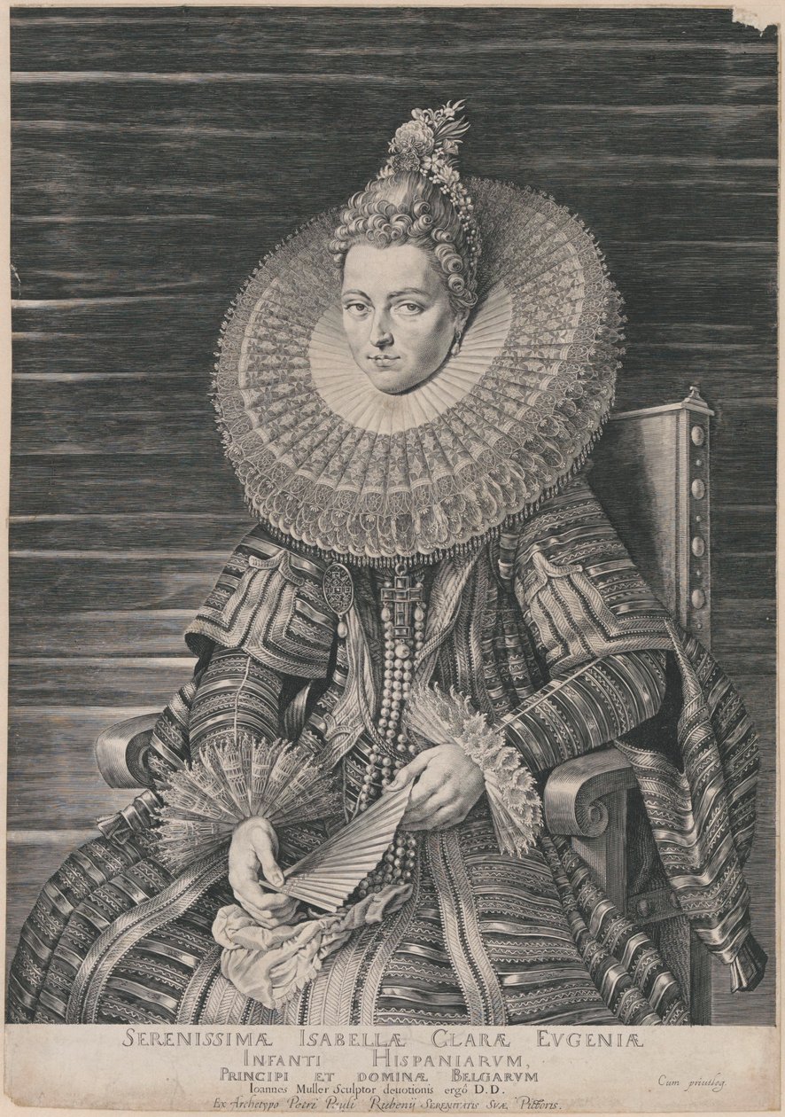 Isabella, Infanta of Spain by Peter Paul Rubens