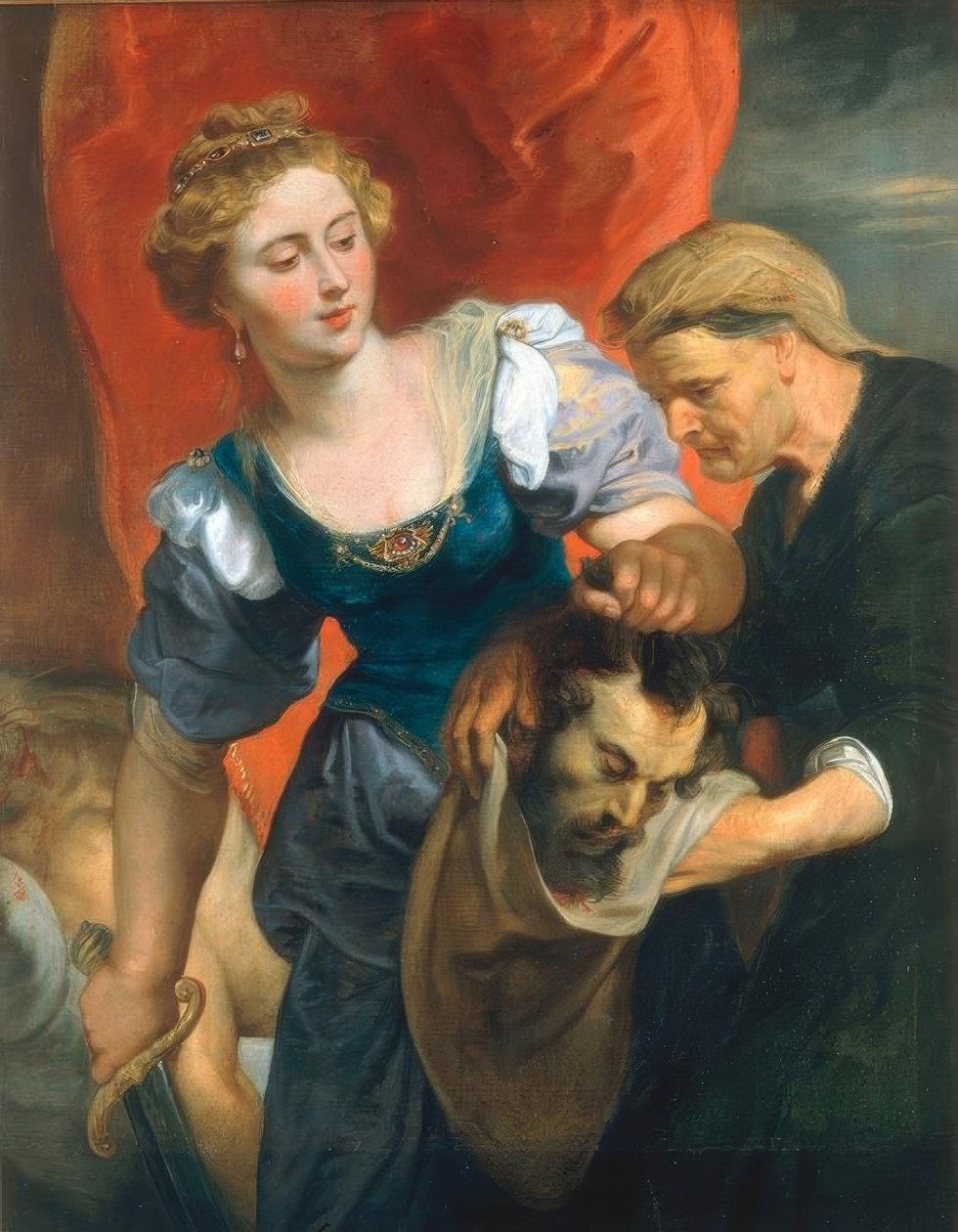 Judith mit dem Haupt des Holofernes by Peter Paul Rubens