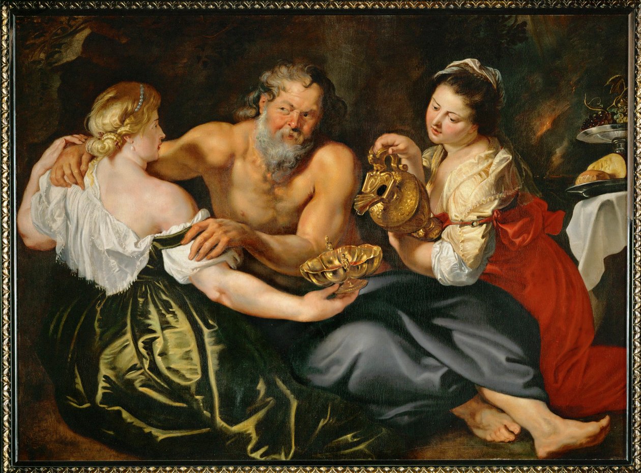 Lot and His Daughters by Peter Paul Rubens