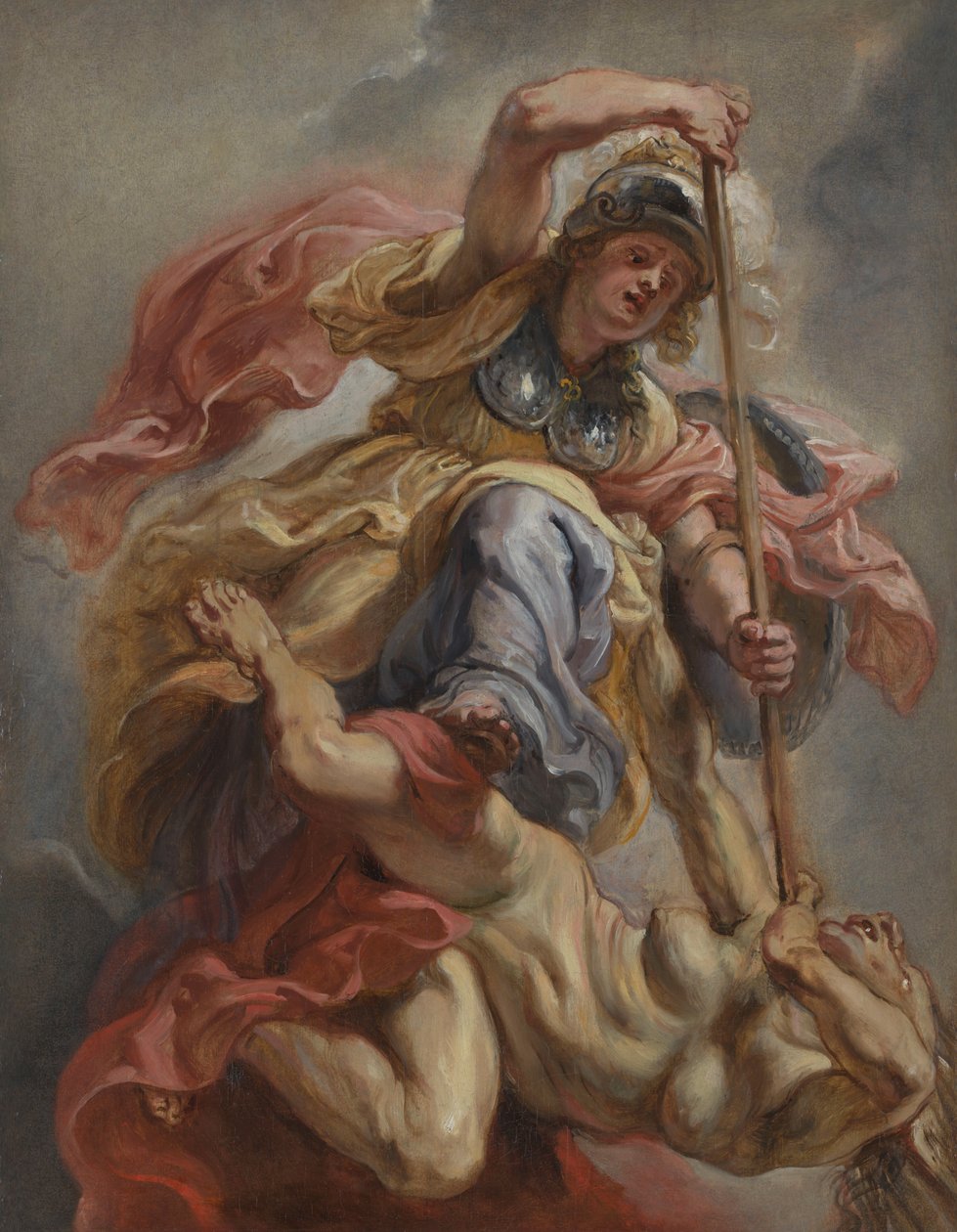 Minerva Overcoming Ignorance by Peter Paul Rubens