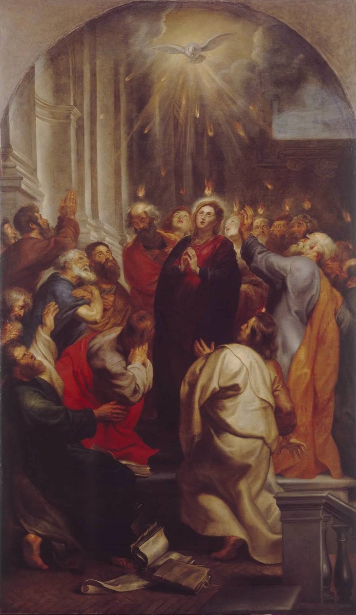 Pentecost by Peter Paul Rubens