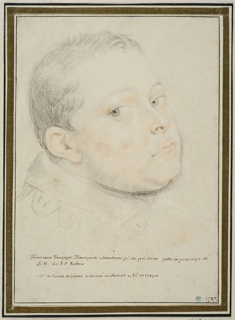 Portrait of Francesco Gonzaga by Peter Paul Rubens