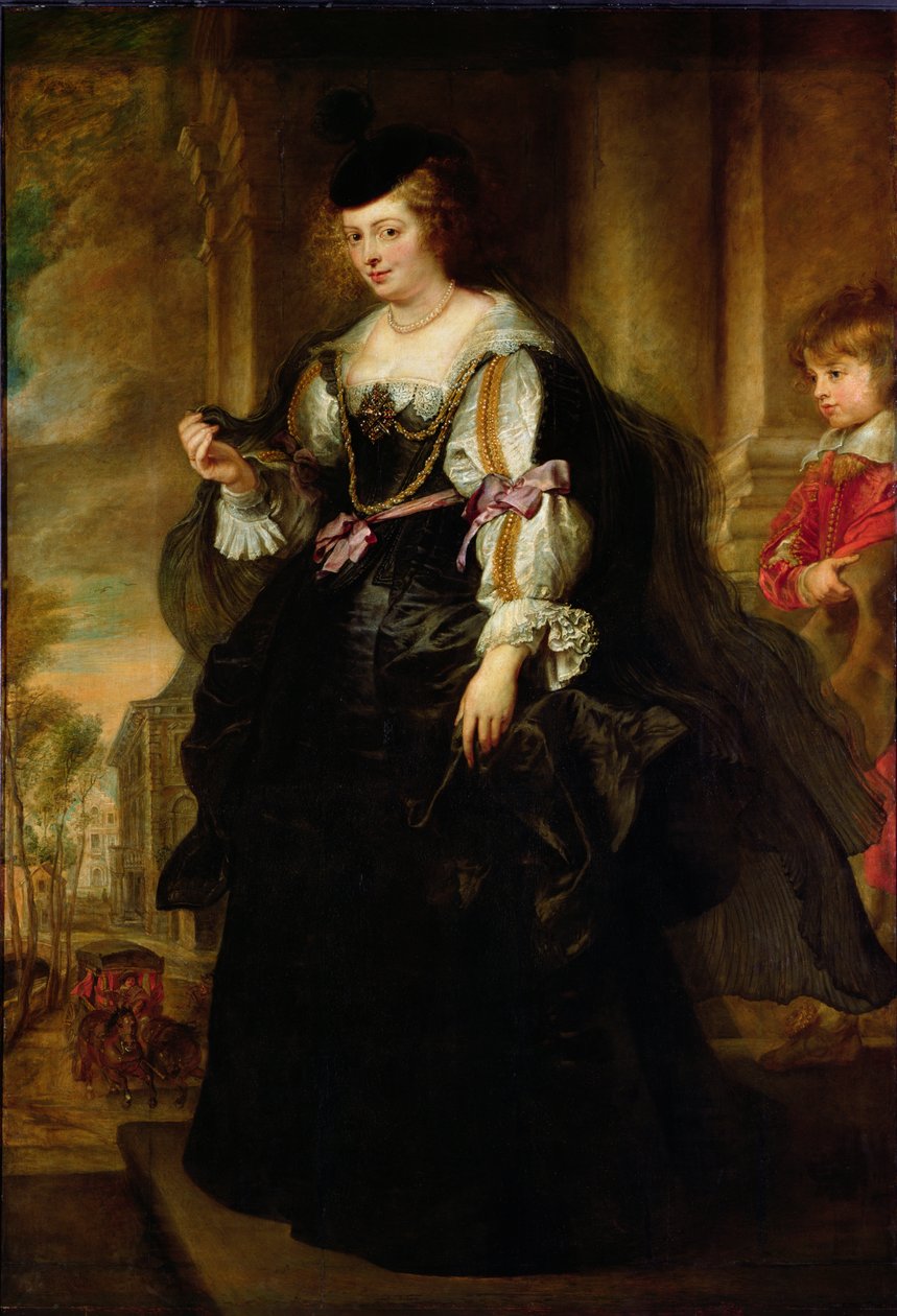 Portrait of Helene Fourment with a Coach, c.1639 by Peter Paul Rubens